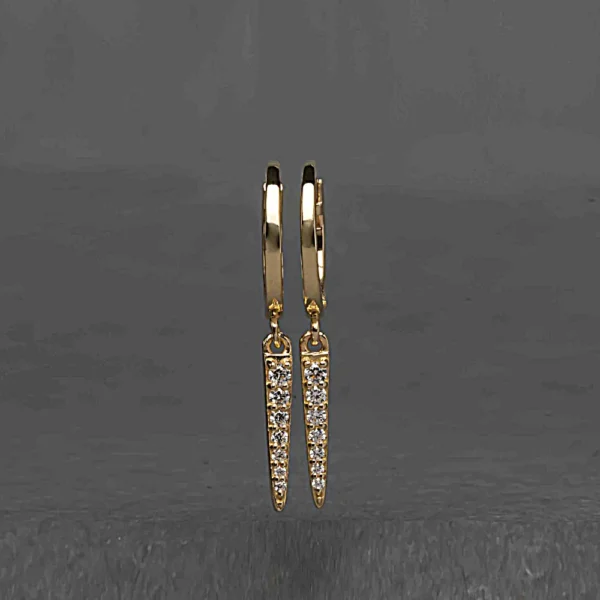 Vintage-inspired white gold wide huggie hoop earrings featuring a diamond pavé lattice design with milgrain detailing