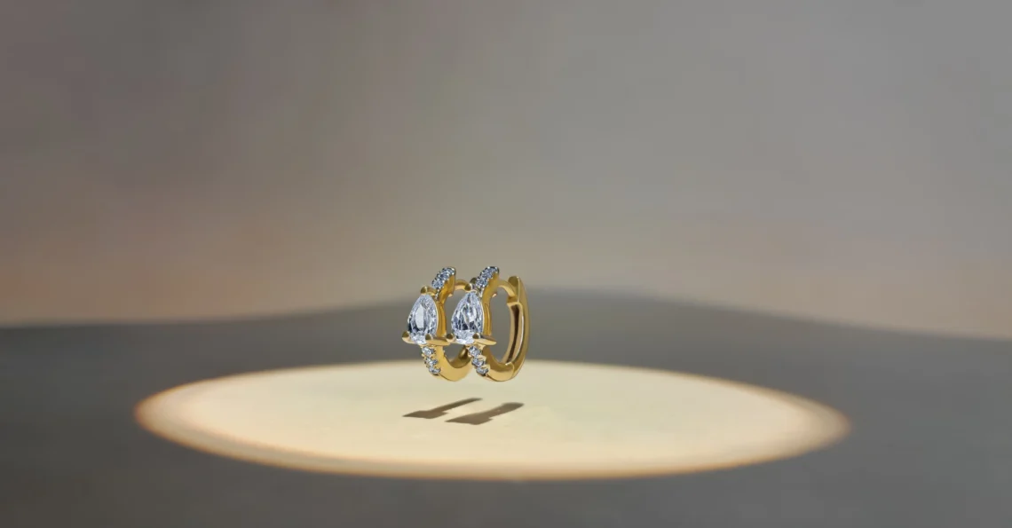 2 carat diamond earring supplier